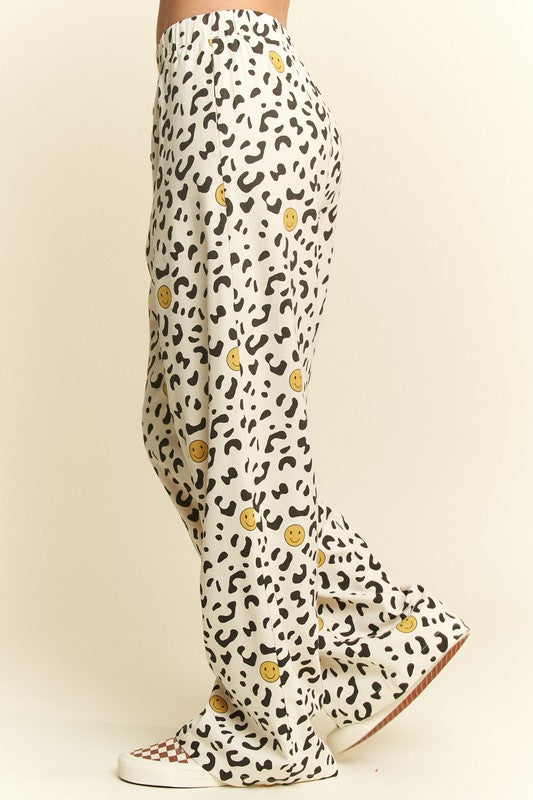 Smile Animal Print Pants